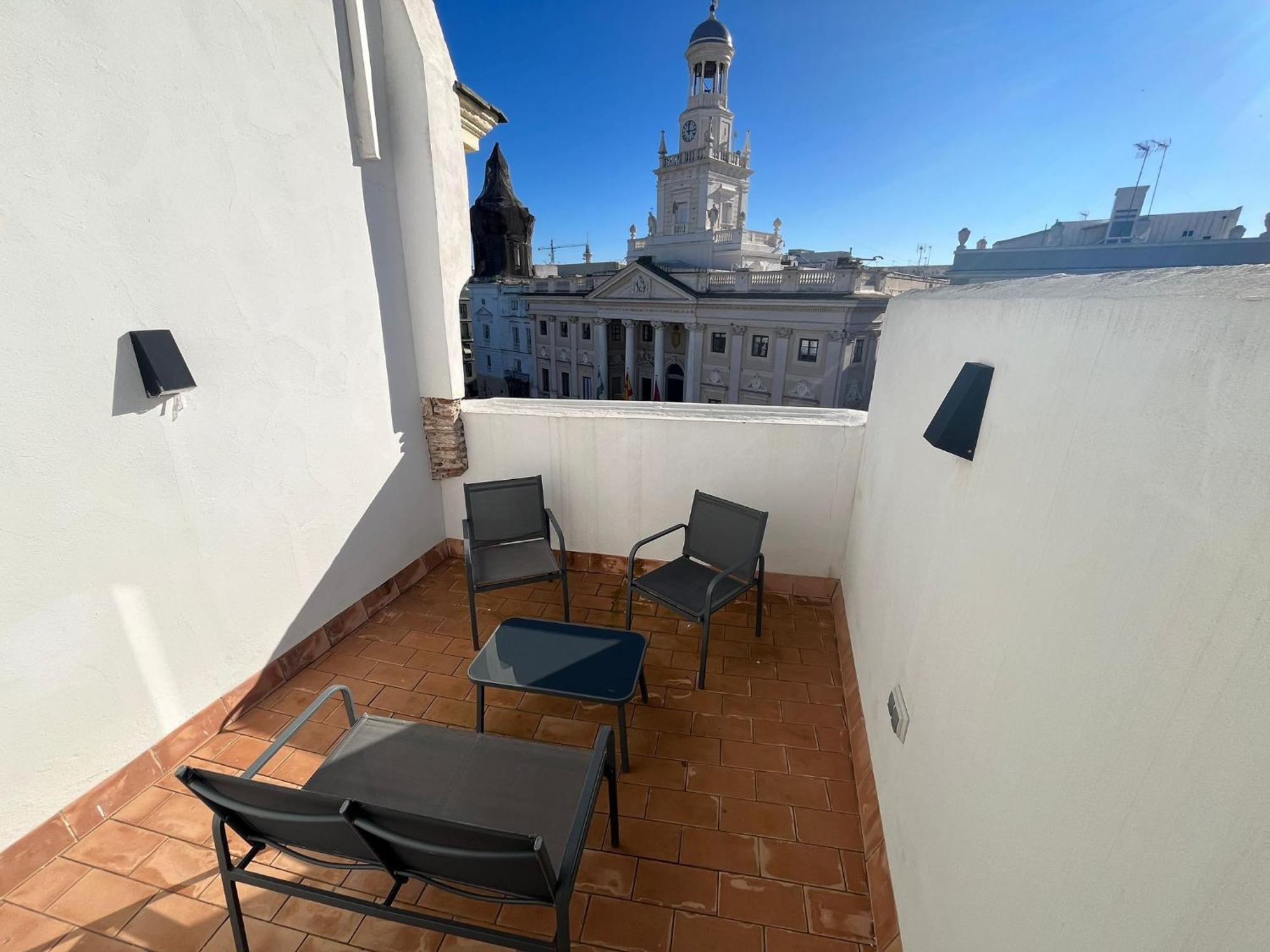 Penthouse La Plaza En Cadiz Centro Grupo Ac Gestion Διαμέρισμα Εξωτερικό φωτογραφία