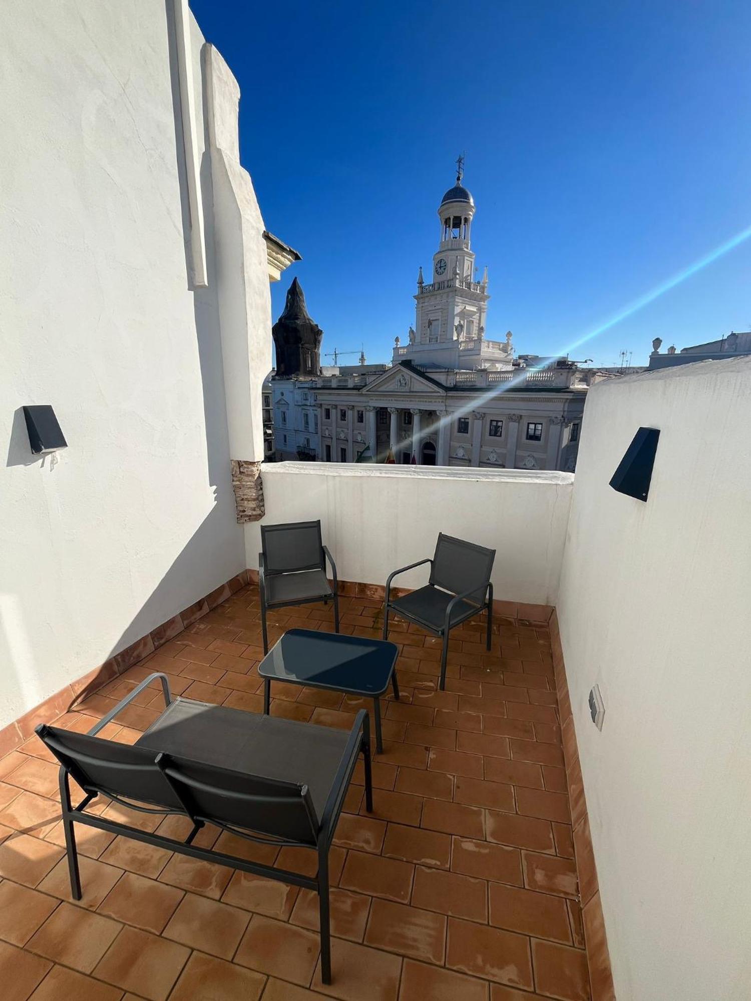 Penthouse La Plaza En Cadiz Centro Grupo Ac Gestion Διαμέρισμα Εξωτερικό φωτογραφία