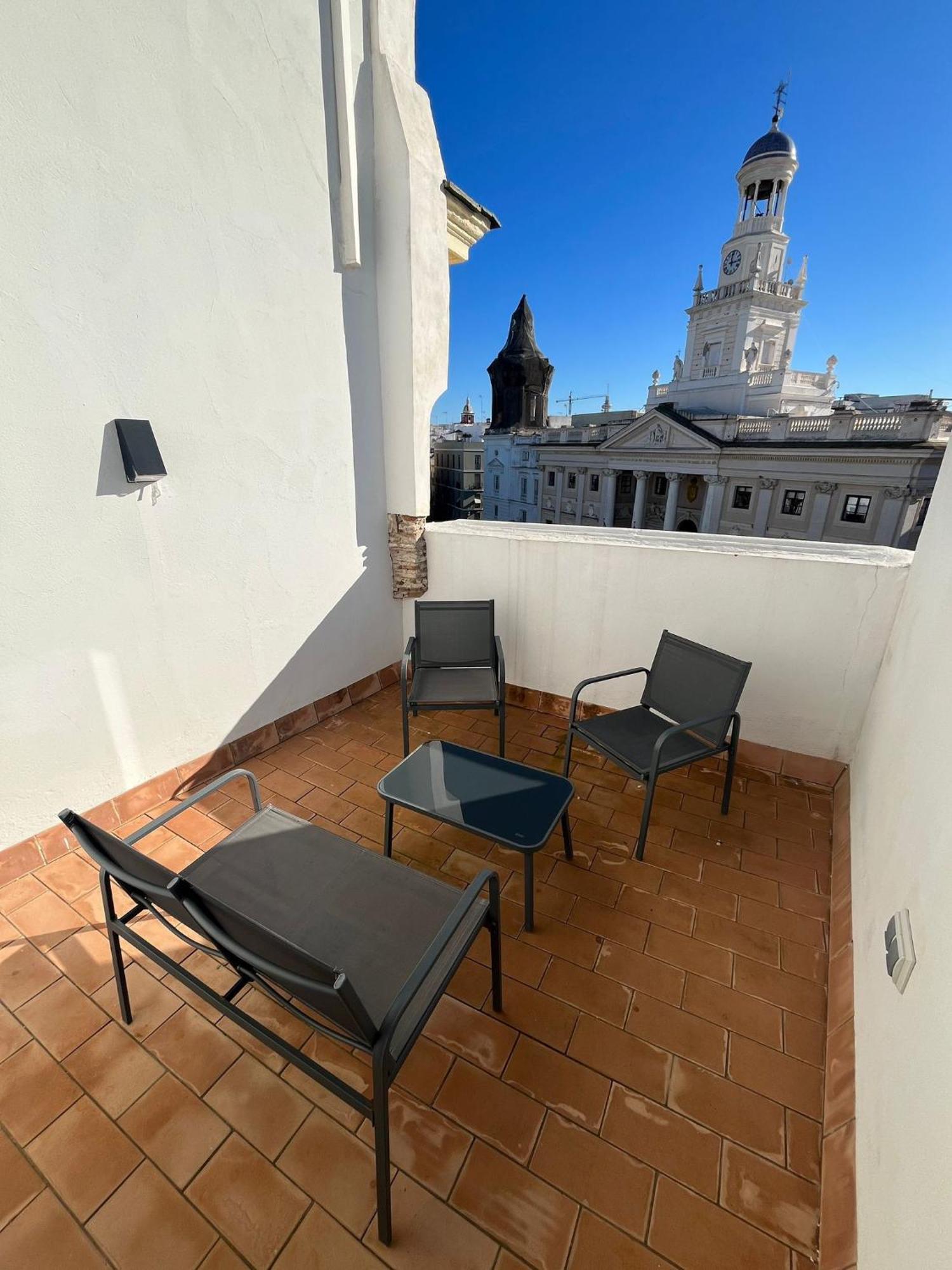 Penthouse La Plaza En Cadiz Centro Grupo Ac Gestion Διαμέρισμα Εξωτερικό φωτογραφία